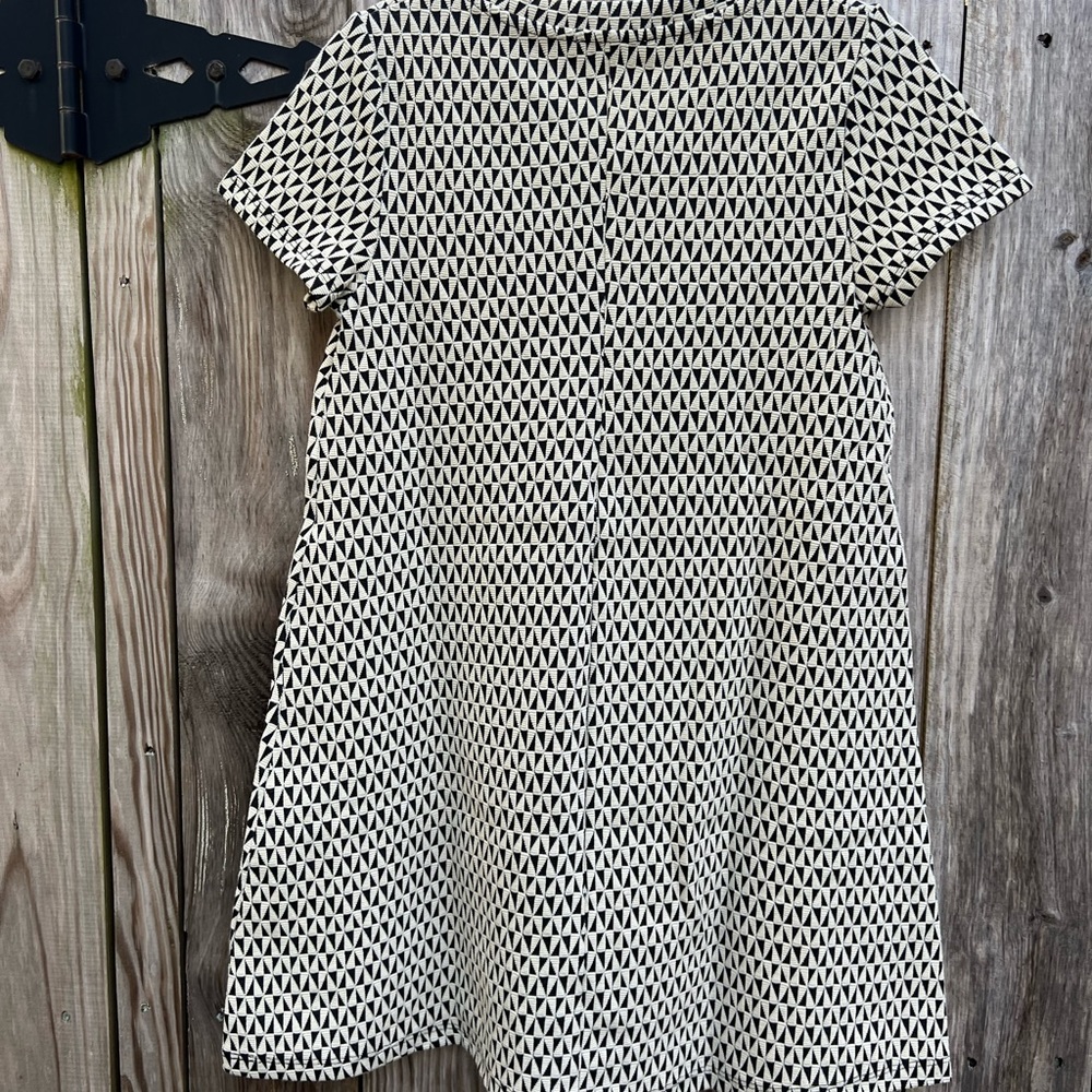 ZARA Trafaluc Geometric Shift Short Sleeve Dress Women’s Small - Picture 6 of 6